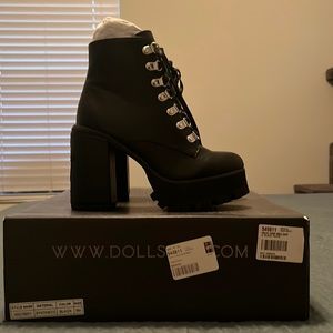 Dante’s Inferno Ankle Boots from Widow by Dolls Kill